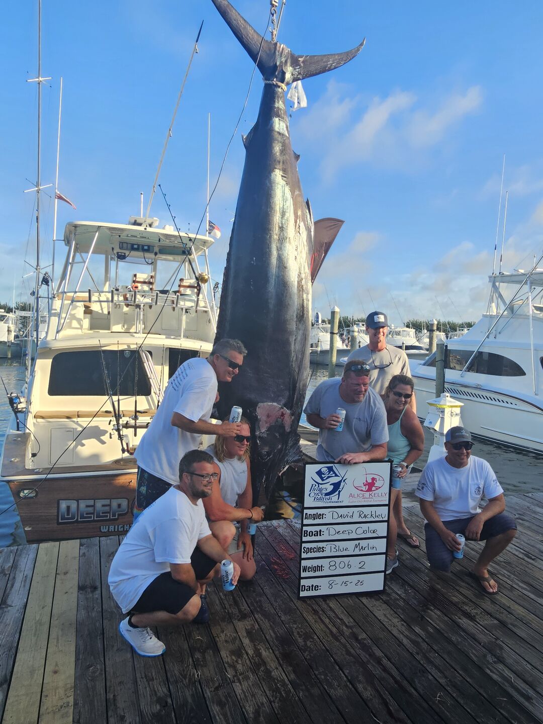Image for team Deep Color at the 2025 Pirate's Cove Billfish Tournament